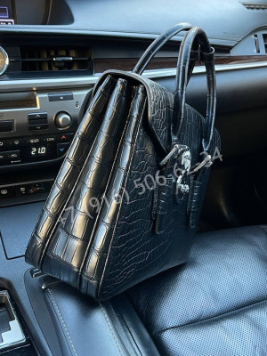 Портфель Stefano Ricci из кожи крокодила 6859