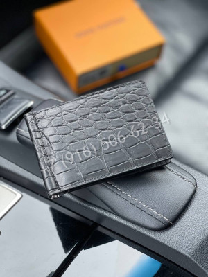 Кошелек Louis Vuitton из кожи крокодила 7478
