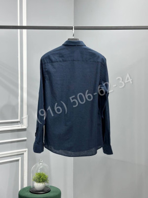 Рубашка из льна Brunello Cucinelli 18114