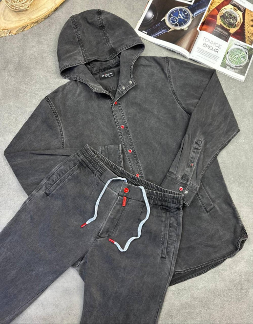 Прогулочный костюм KITON из денима 29794