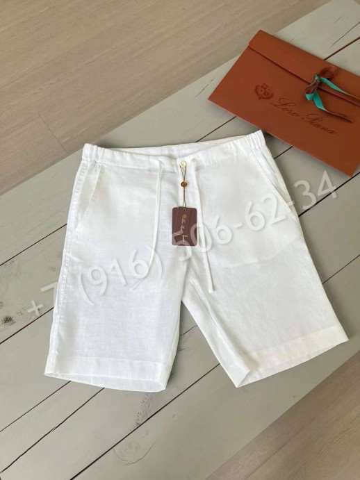 Шорты из льна Loro Piana 29894