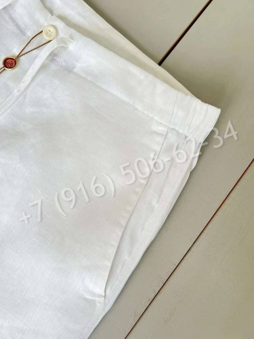 Шорты из льна Loro Piana 29894