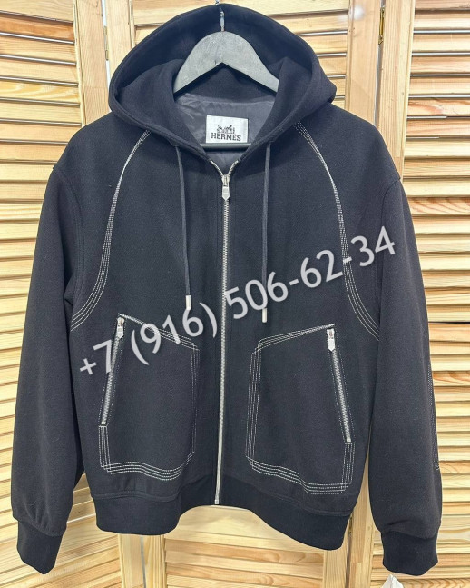 Бомбер Hermes 34857 из шерсти 3