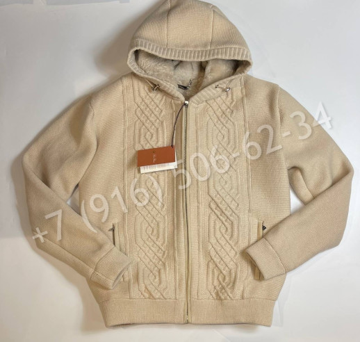 Кашемировая куртка Loro Piana с натуральным мехом 22628