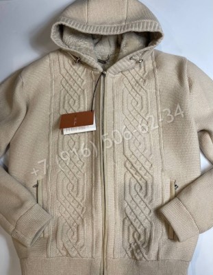 Кашемировая куртка Loro Piana с натуральным мехом 22628