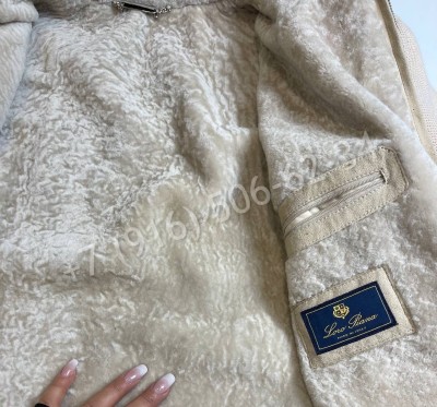 Кашемировая куртка Loro Piana с натуральным мехом 22628
