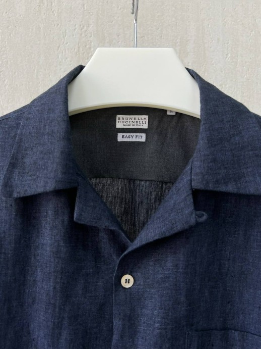 Рубашка Brunello Cucinelli из льна 18055 3
