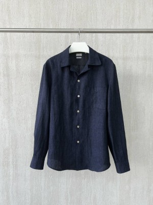 Рубашка Brunello Cucinelli из льна 18055 3