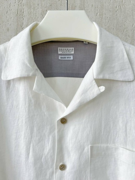 Рубашка Brunello Cucinelli из льна 18055 3