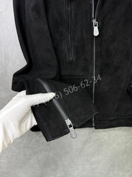 Замшевая куртка Brunello Cucinelli 34000