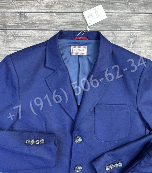 Классический костюм из кашемира Brunello Cucinelli 24489