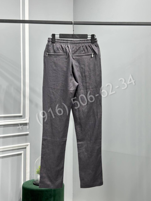 Льняные брюки Brunello Cucinelli 18115