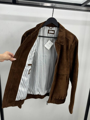 Куртка Brunello Cucinelli из замши 14517 2