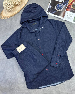 Прогулочный костюм KITON из денима 29795