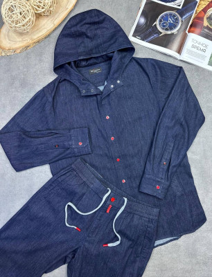 Прогулочный костюм KITON из денима 29795