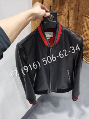 Кожаная куртка Gucci 30255 1