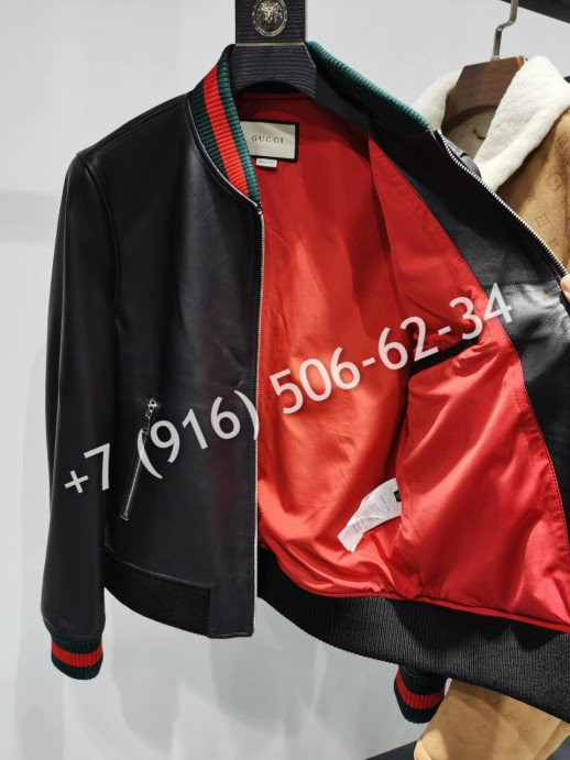 Кожаная куртка Gucci 30255 1