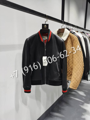 Кожаная куртка Gucci 30255 1