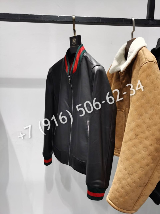 Кожаная куртка Gucci 30255 1