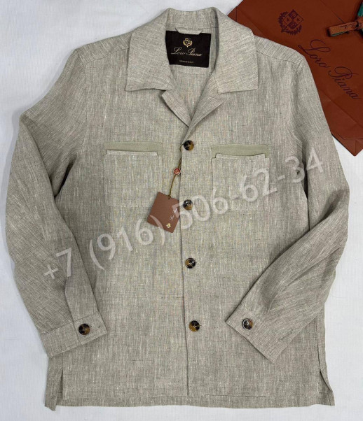 Рубашка Loro Piana из льна 31299