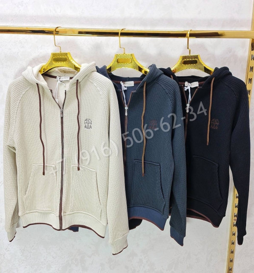 Кардиган Brunello Cucinelli на флисе 21316