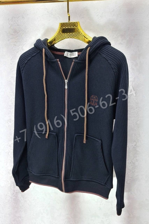 Кардиган Brunello Cucinelli на флисе 21316