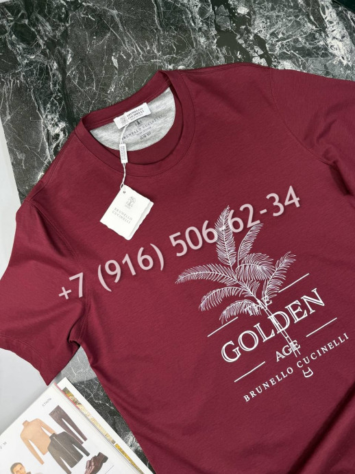 Футболка Brunello Cucinelli 35130 1