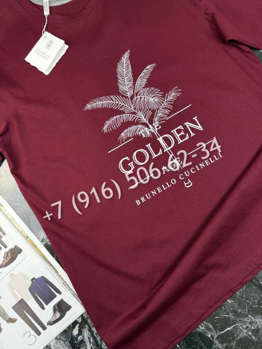 Футболка Brunello Cucinelli 35130 1