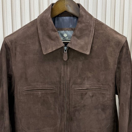 Замшевая куртка Loro Piana 55655