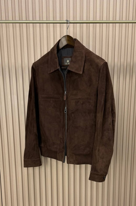 Замшевая куртка Loro Piana 55655