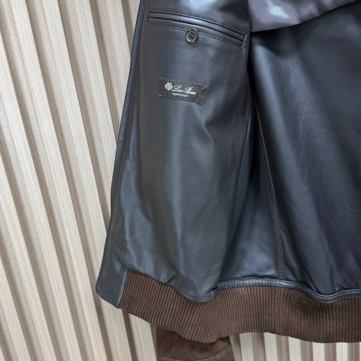 Замшевая куртка Loro Piana 55655