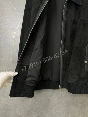 Замшевая куртка Hermes 34001