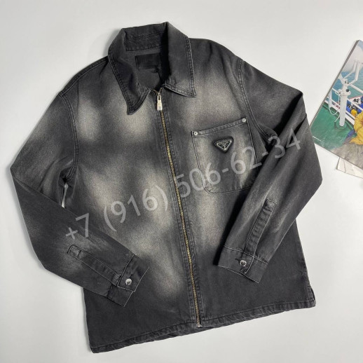 Джинсовая куртка рубашка Prada 27998