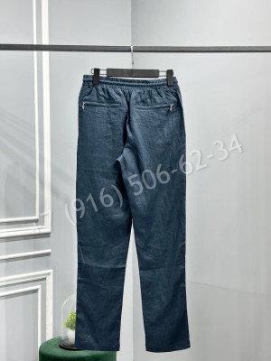 Льняные брюки Brunello Cucinelli 18116