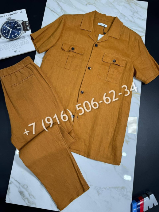 Льняной костюм Loro Piana 14066 1