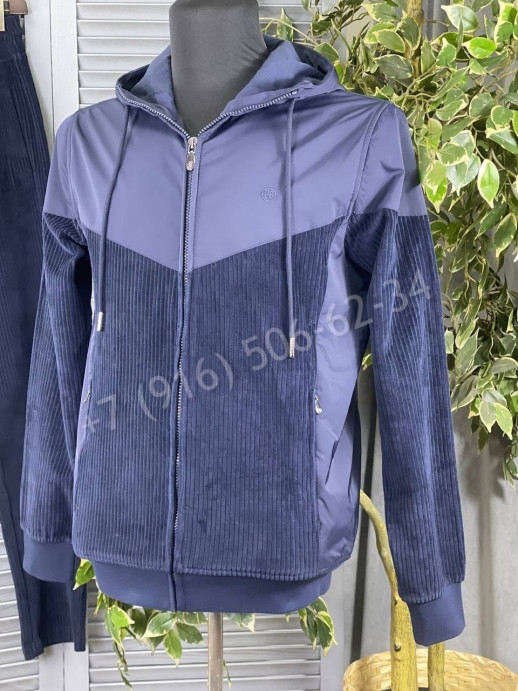 Велюровый костюм Bottega Veneta 12425