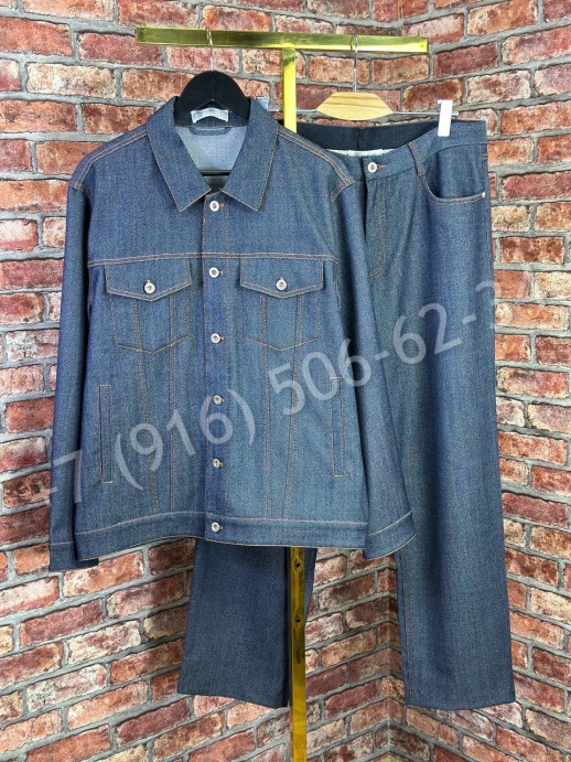 Костюм джинсовый Brunello Cucinelli 23446