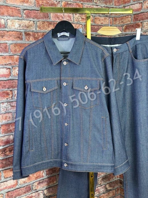 Костюм джинсовый Brunello Cucinelli 23446