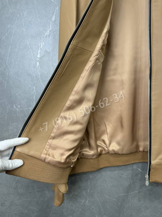 Кожаная куртка Hermes 34002