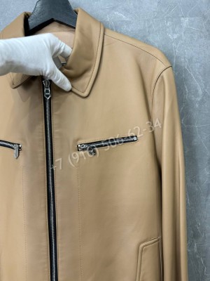 Кожаная куртка Hermes 34002