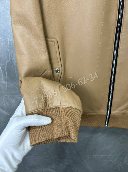 Кожаная куртка Hermes 34002