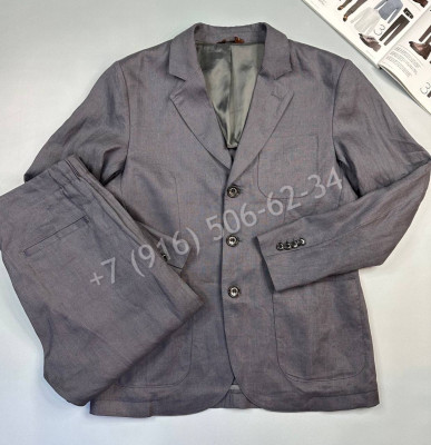 Классический костюм из льна Loro Piana 17312