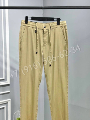 Льняные брюки Zegna 18117