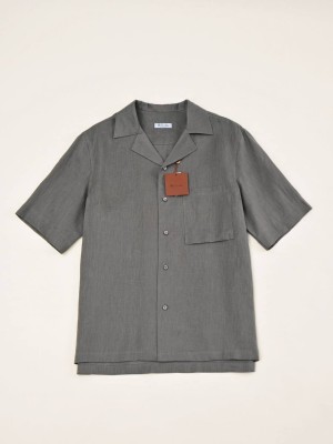 Рубашка Loro Piana из льна 18338 1