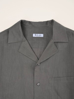 Рубашка Loro Piana из льна 18338 1