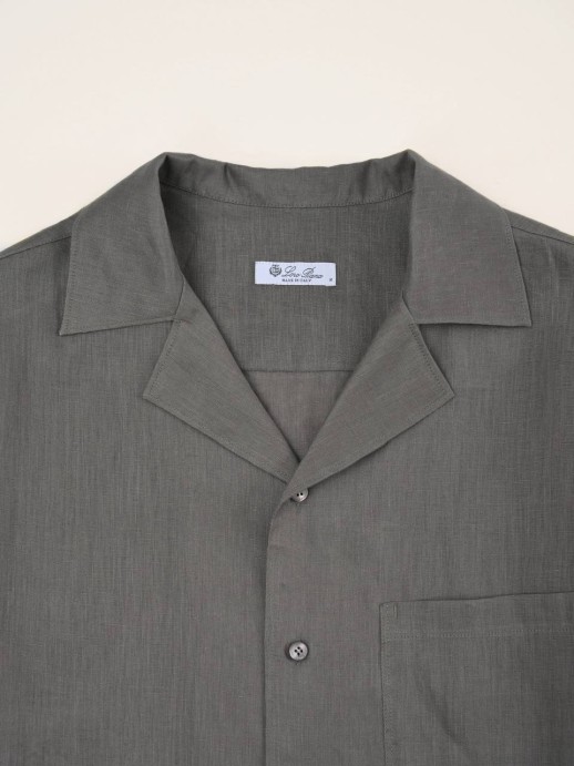 Рубашка Loro Piana из льна 18338 1