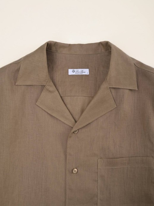 Рубашка Loro Piana из льна 18338 1