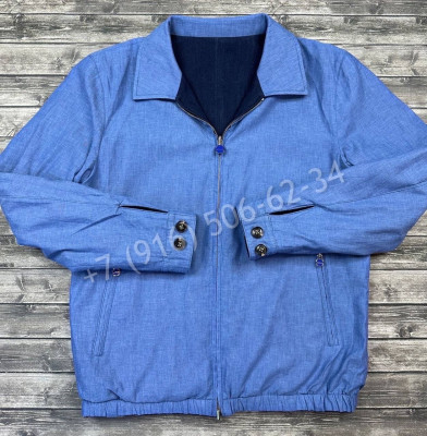 Двухсторонняя джинсовая куртка KITON 17620