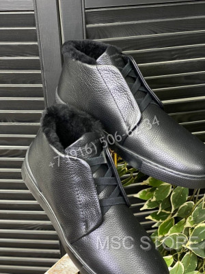 Кеды на меху Zegna 8665