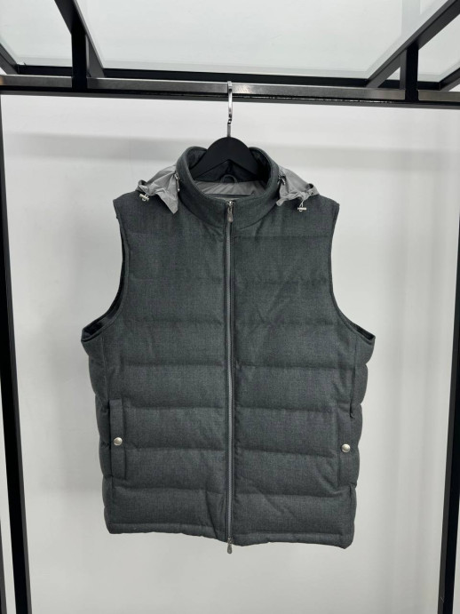 Жилетка Brunello Cucinelli наполнитель пух/перо 22866 2